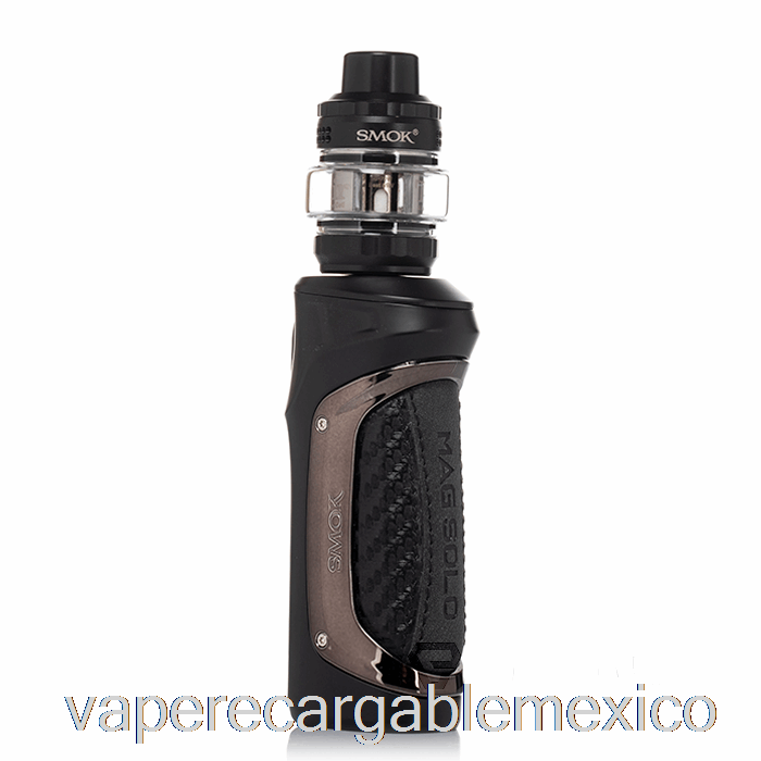 Vape Recargable Smok Mag Solo 100w Kit De Inicio Fibra De Carbono Empalme De Cuero